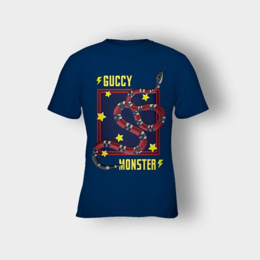 Gucci-Monster-Inspired-Kids-T-Shirt-Navy