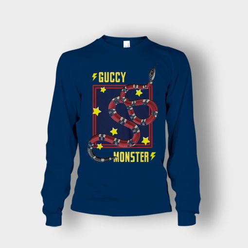 Gucci-Monster-Inspired-Unisex-Long-Sleeve-Navy