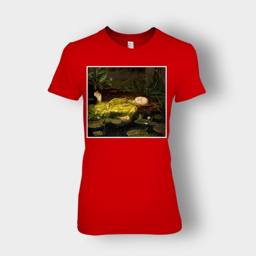 Gucci-Painting-Inspired-Ladies-T-Shirt-Red