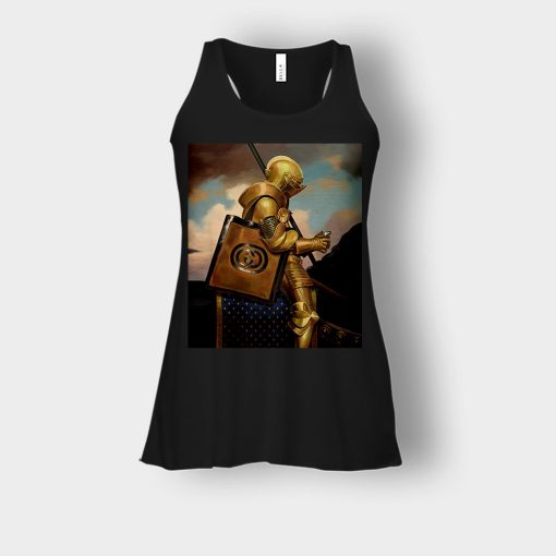 Gucci-Painting-Warrior-Inspired-Bella-Womens-Flowy-Tank-Black