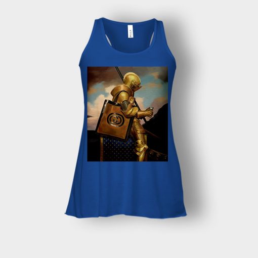 Gucci-Painting-Warrior-Inspired-Bella-Womens-Flowy-Tank-Royal