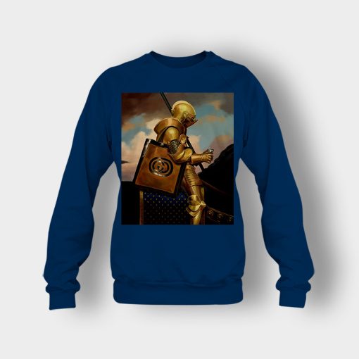 Gucci-Painting-Warrior-Inspired-Crewneck-Sweatshirt-Navy