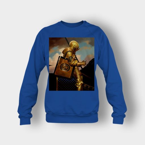 Gucci-Painting-Warrior-Inspired-Crewneck-Sweatshirt-Royal