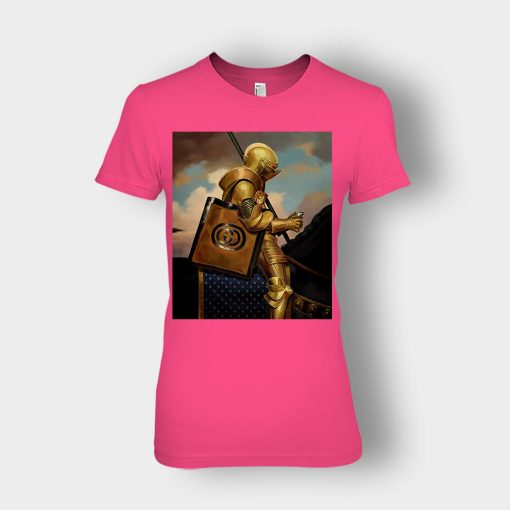 Gucci-Painting-Warrior-Inspired-Ladies-T-Shirt-Heliconia