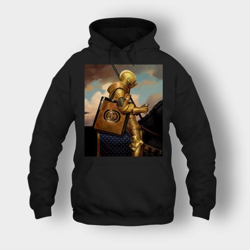 Gucci-Painting-Warrior-Inspired-Unisex-Hoodie-Black