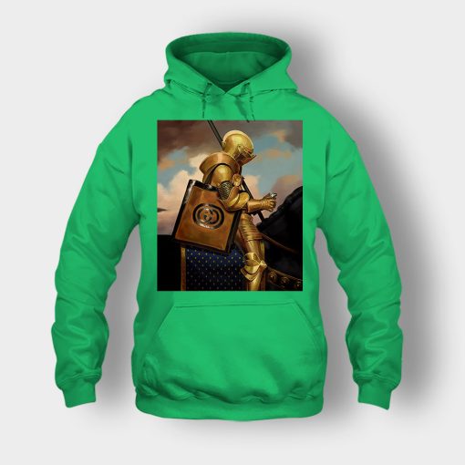 Gucci-Painting-Warrior-Inspired-Unisex-Hoodie-Irish-Green