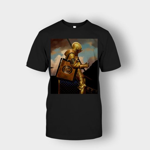 Gucci-Painting-Warrior-Inspired-Unisex-T-Shirt-Black