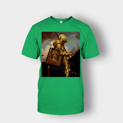 Gucci-Painting-Warrior-Inspired-Unisex-T-Shirt-Irish-Green