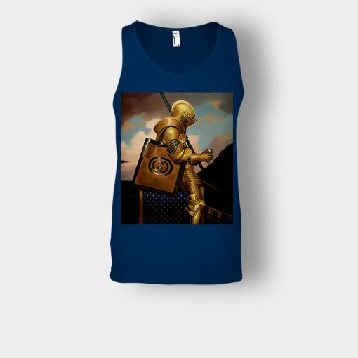 Gucci-Painting-Warrior-Inspired-Unisex-Tank-Top-Navy