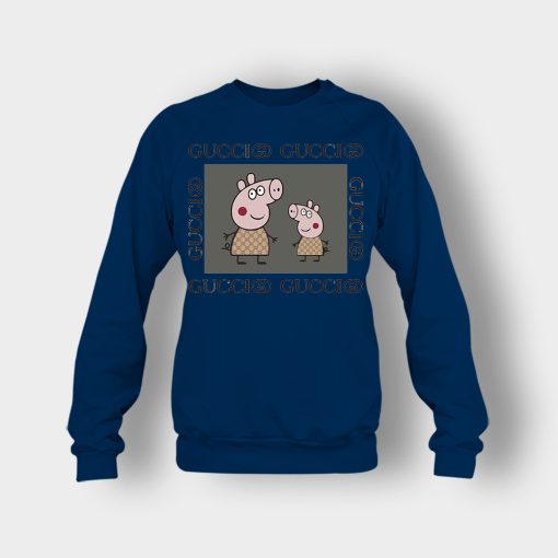 Gucci-Pig-Peppa-Pig-Crewneck-Sweatshirt-Navy
