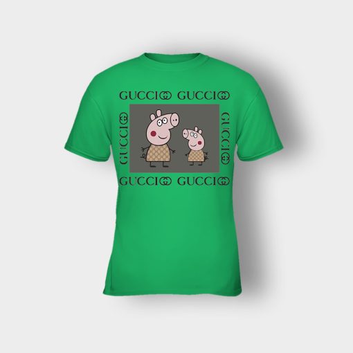 Gucci-Pig-Peppa-Pig-Kids-T-Shirt-Irish-Green