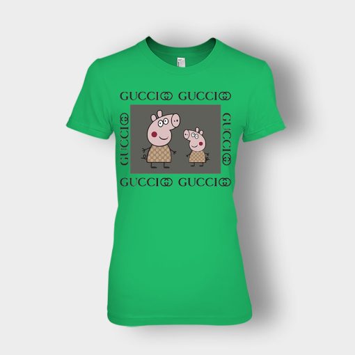 Gucci-Pig-Peppa-Pig-Ladies-T-Shirt-Irish-Green
