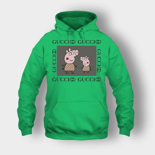 Gucci-Pig-Peppa-Pig-Unisex-Hoodie-Irish-Green
