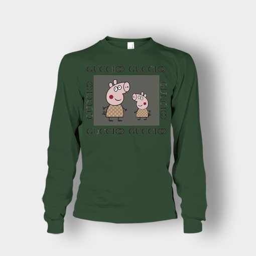 Gucci-Pig-Peppa-Pig-Unisex-Long-Sleeve-Forest