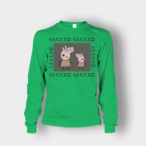 Gucci-Pig-Peppa-Pig-Unisex-Long-Sleeve-Irish-Green