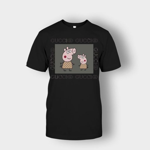 Gucci-Pig-Peppa-Pig-Unisex-T-Shirt-Black