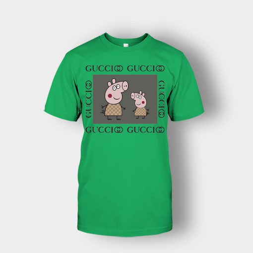 Gucci-Pig-Peppa-Pig-Unisex-T-Shirt-Irish-Green