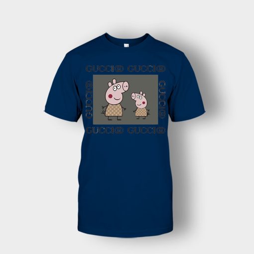 Gucci-Pig-Peppa-Pig-Unisex-T-Shirt-Navy
