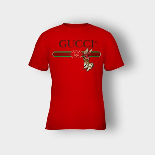 Gucci-Rabbit-Inspired-Kids-T-Shirt-Red