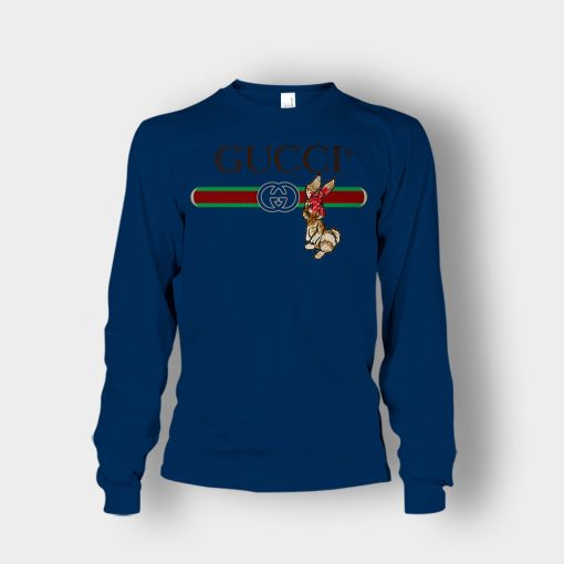 Gucci-Rabbit-Inspired-Unisex-Long-Sleeve-Navy