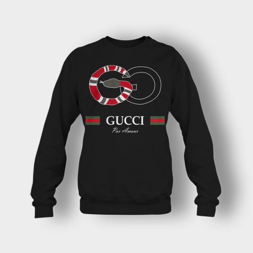 Gucci-Snake-Classical-Crewneck-Sweatshirt-Black