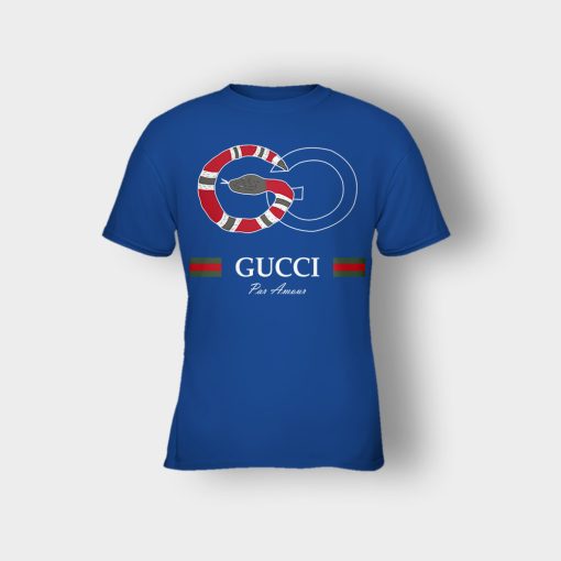 Gucci-Snake-Classical-Kids-T-Shirt-Royal