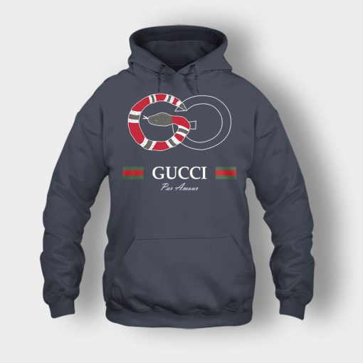 Gucci-Snake-Classical-Unisex-Hoodie-Dark-Heather