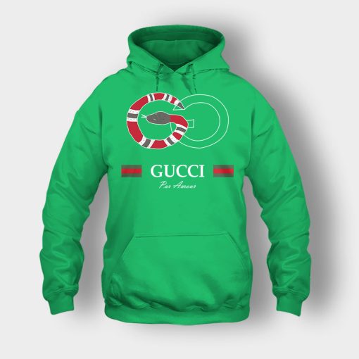 Gucci-Snake-Classical-Unisex-Hoodie-Irish-Green