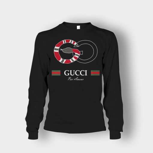 Gucci-Snake-Classical-Unisex-Long-Sleeve-Black