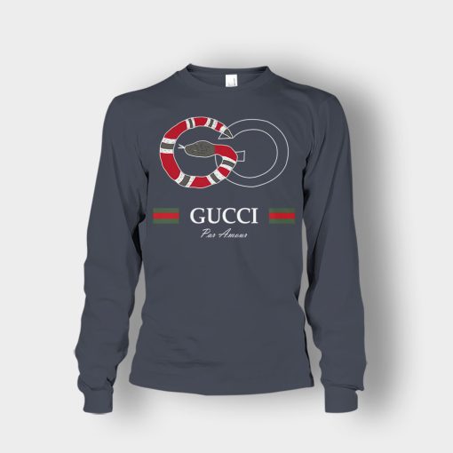 Gucci-Snake-Classical-Unisex-Long-Sleeve-Dark-Heather