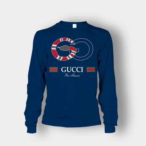 Gucci-Snake-Classical-Unisex-Long-Sleeve-Navy