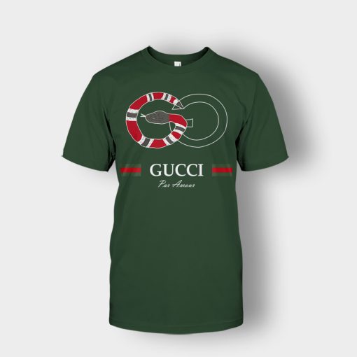 Gucci-Snake-Classical-Unisex-T-Shirt-Forest