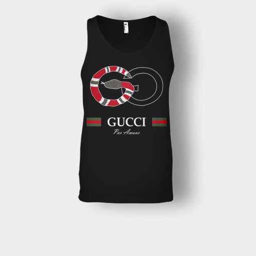 Gucci-Snake-Classical-Unisex-Tank-Top-Black