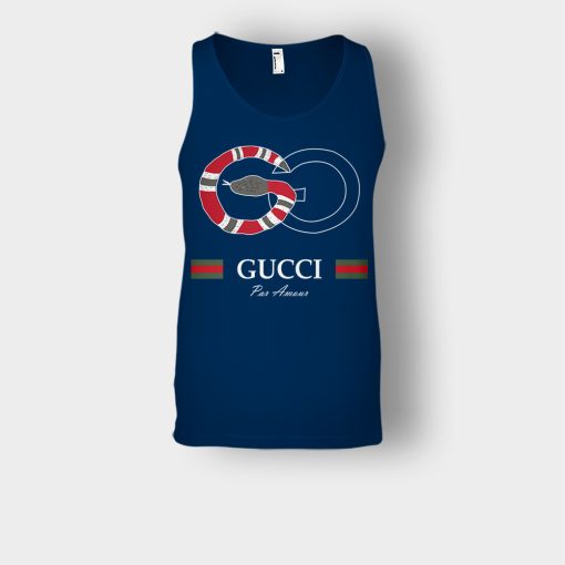 Gucci-Snake-Classical-Unisex-Tank-Top-Navy