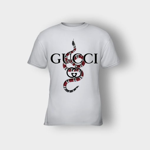 Gucci-Snake-Gang-Inspired-Kids-T-Shirt-Ash