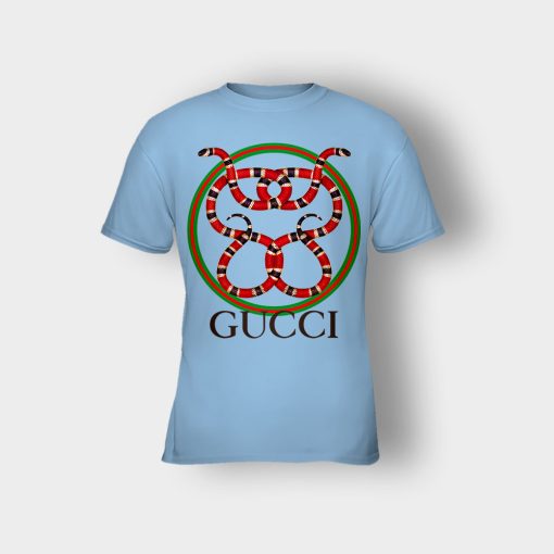 Gucci-Snakes-Cotton-Inspired-Kids-T-Shirt-Light-Blue