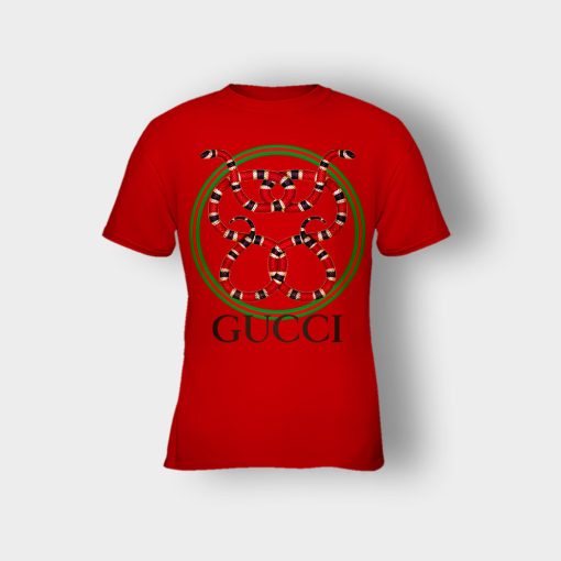 Gucci-Snakes-Cotton-Inspired-Kids-T-Shirt-Red