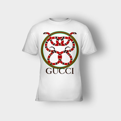 Gucci-Snakes-Cotton-Inspired-Kids-T-Shirt-White