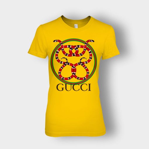 Gucci-Snakes-Cotton-Inspired-Ladies-T-Shirt-Gold