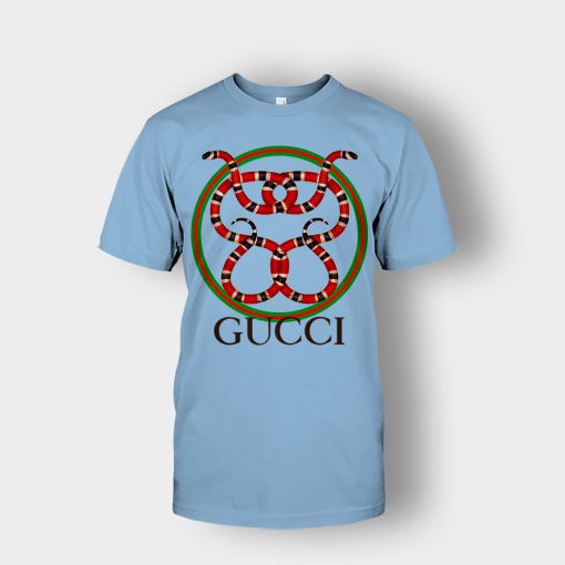 Gucci-Snakes-Cotton-Inspired-Unisex-T-Shirt-Light-Blue