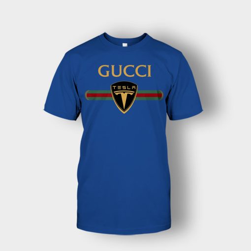 Gucci-Tesla-Unisex-T-Shirt-Royal