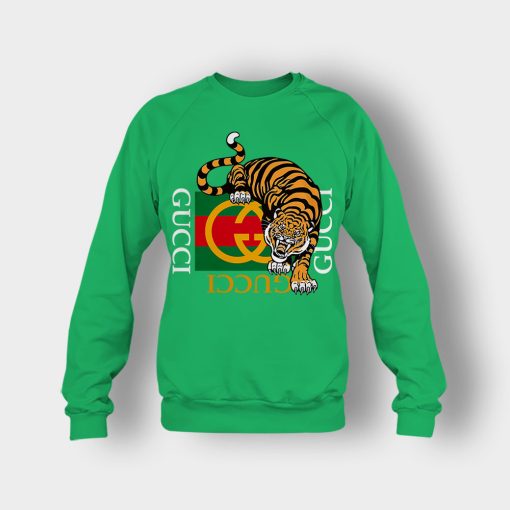 Gucci-Tiger-Gang-Kawaii-Champion-Crewneck-Sweatshirt-Irish-Green