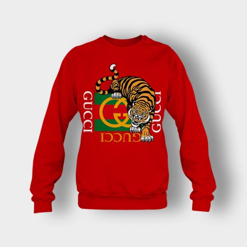 Gucci-Tiger-Gang-Kawaii-Champion-Crewneck-Sweatshirt-Red