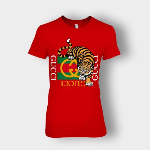 Gucci-Tiger-Gang-Kawaii-Champion-Ladies-T-Shirt-Red