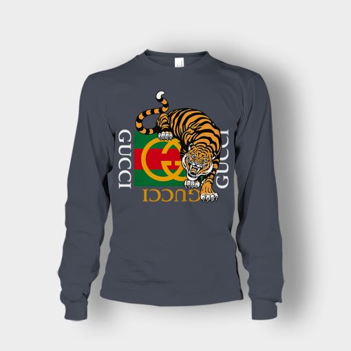 Gucci-Tiger-Gang-Kawaii-Champion-Unisex-Long-Sleeve-Dark-Heather