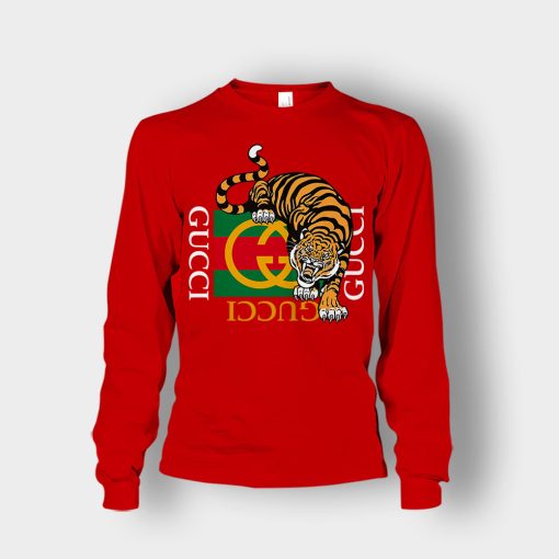 Gucci-Tiger-Gang-Kawaii-Champion-Unisex-Long-Sleeve-Red