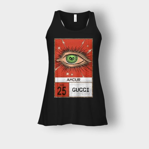 Gucci-Vintage-25-Birthday-Bella-Womens-Flowy-Tank-Black