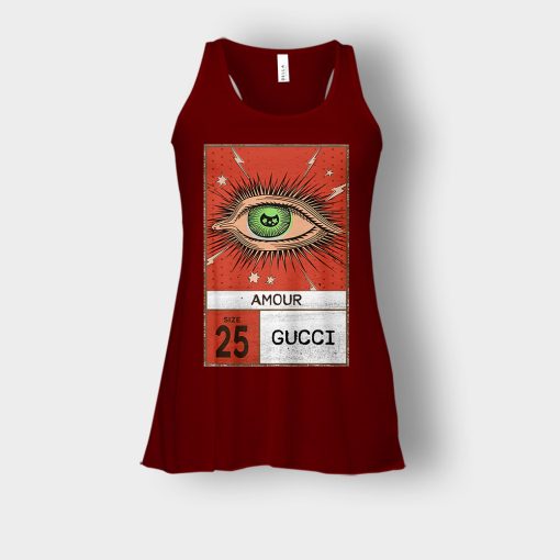 Gucci-Vintage-25-Birthday-Bella-Womens-Flowy-Tank-Maroon