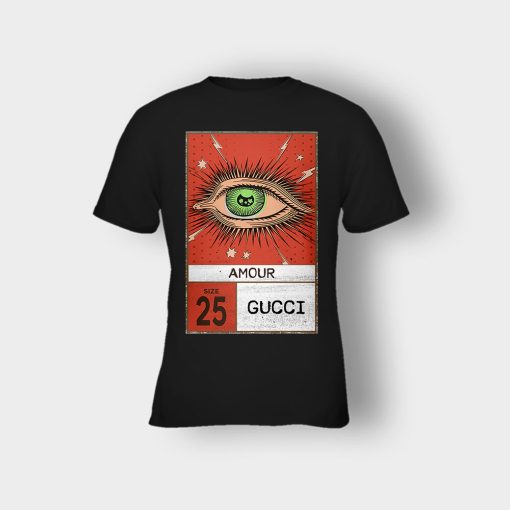 Gucci-Vintage-25-Birthday-Kids-T-Shirt-Black