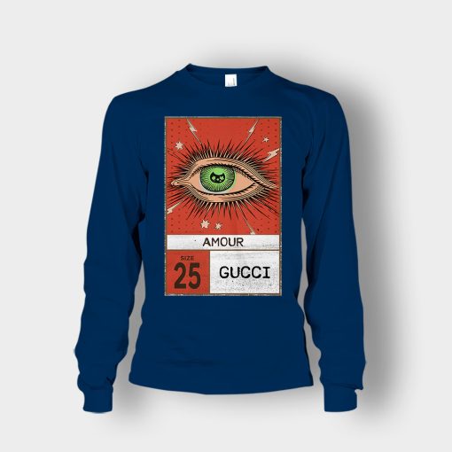 Gucci-Vintage-25-Birthday-Unisex-Long-Sleeve-Navy